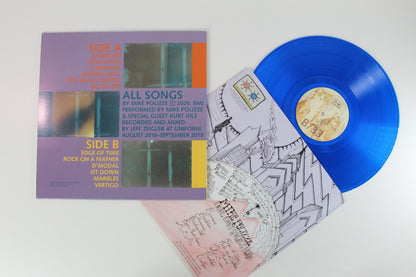 Mike Polizze - Long Lost Solace Find on Paradise Of Bachelors – Transparent Blue Vinyl