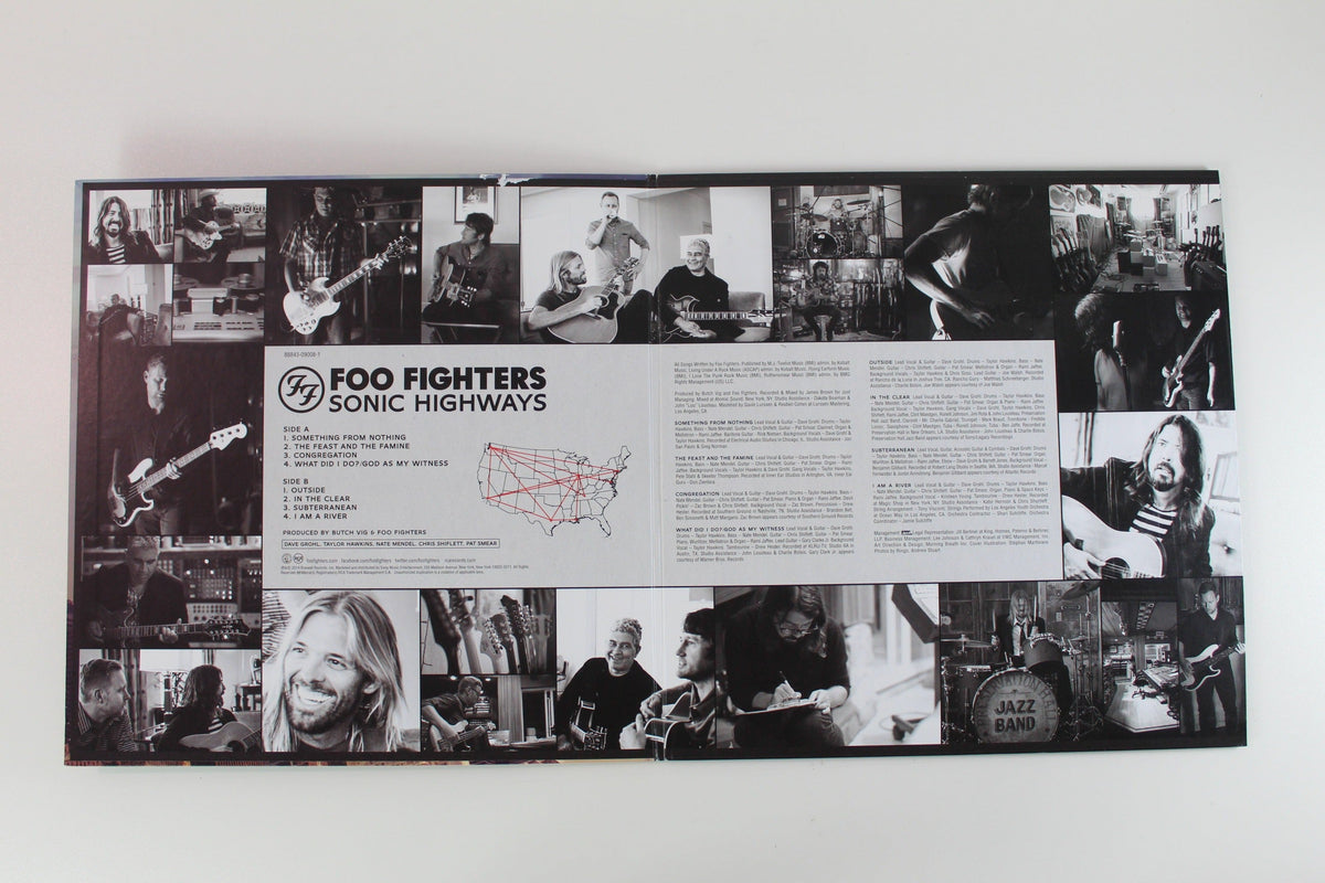 Foo Fighters - Sonic Highways on Roswell Records – Seattle Cover