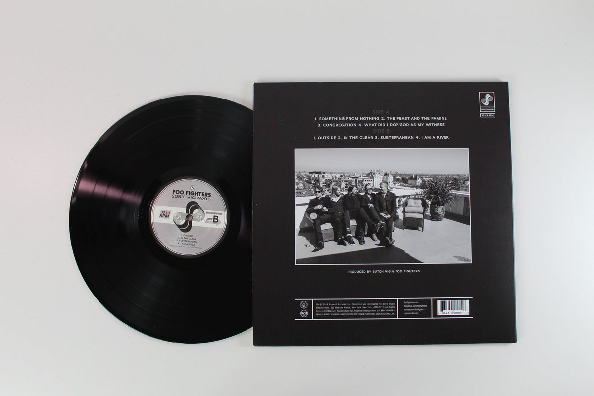 Foo Fighters - Sonic Highways on Roswell Records – Seattle Cover