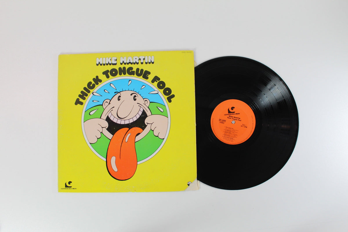 Mike Martin - Thick Tongue Fool on Guinness Records