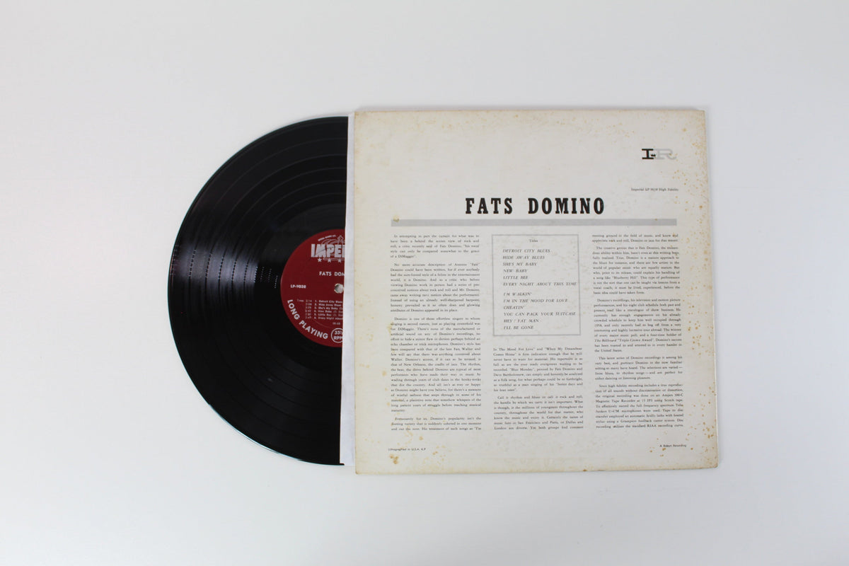 Fats Domino - Here Stands Fats Domino on Imperial - 1957 Mono