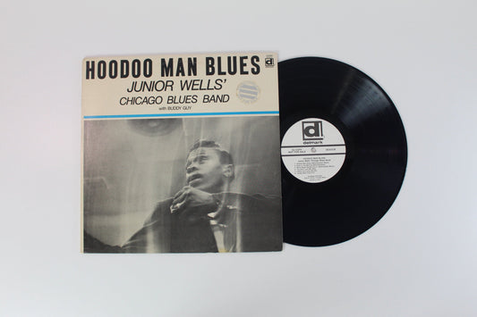Junior Wells' Chicago Blues Band, Buddy Guy - Hoodoo Man Blues on Delmark Records - Promo - Reissue