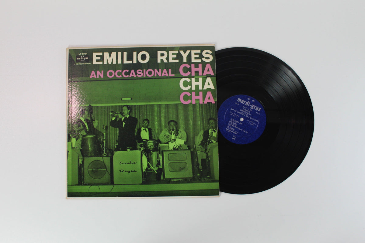 Emilio Reyes And His Orchestra - An Occasional Cha Cha Cha on Mardi-Gras Records