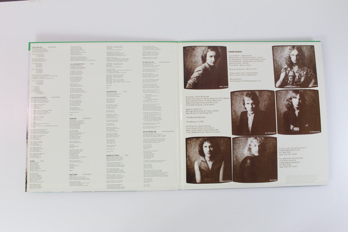 Foreigner - Head Games on Mobile Fidelity Sound Lab - Limited Edition - Numbered - Gatefold, 180 gram - Reissue