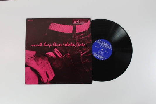 Shakey Jake - Mouth Harp Blues on Prestige Bluesville - Mono - Reissue