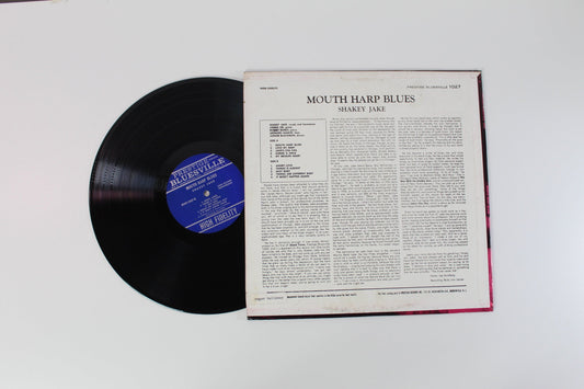 Shakey Jake - Mouth Harp Blues on Prestige Bluesville - Mono - Reissue