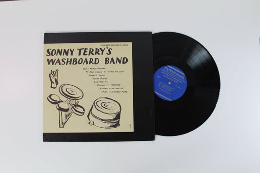 Sonny Terry - Sonny Terry's Washboard Band on Folkways Records - Reissue