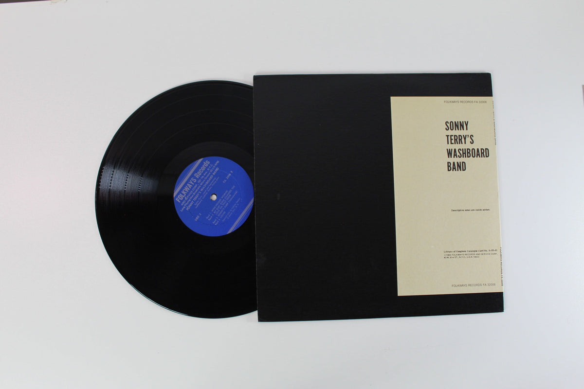 Sonny Terry - Sonny Terry's Washboard Band on Folkways Records - Reissue