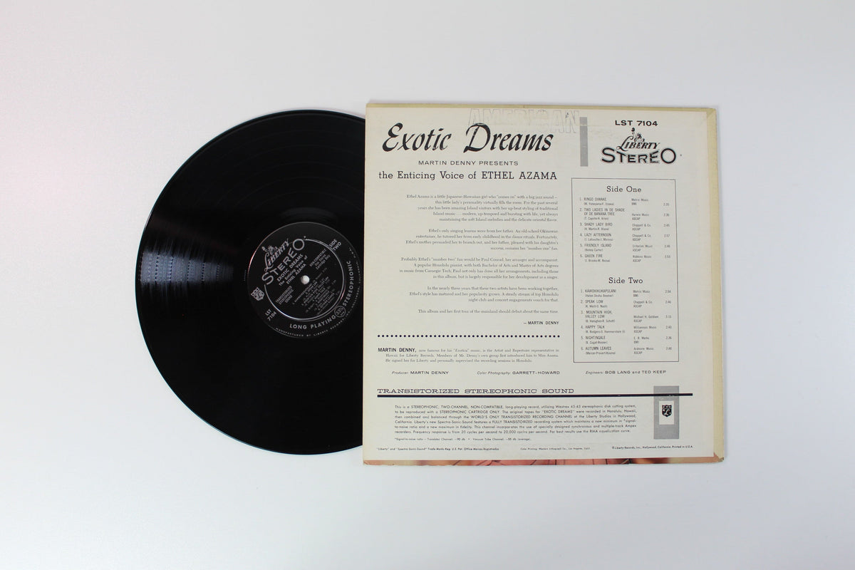 Ethel Azama - Exotic Dreams (The Enticing Voice Of Ethel Azama) on Liberty