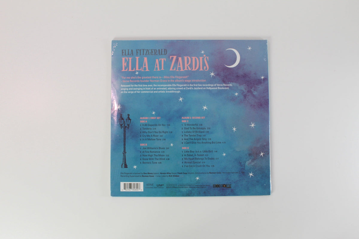 Ella Fitzgerald - Ella At Zardi's on Verve Records - Record Store Day - Limited Edition - Pink Opaque Vinyl - Blue Opaque Vinyl - Reissue - Sealed