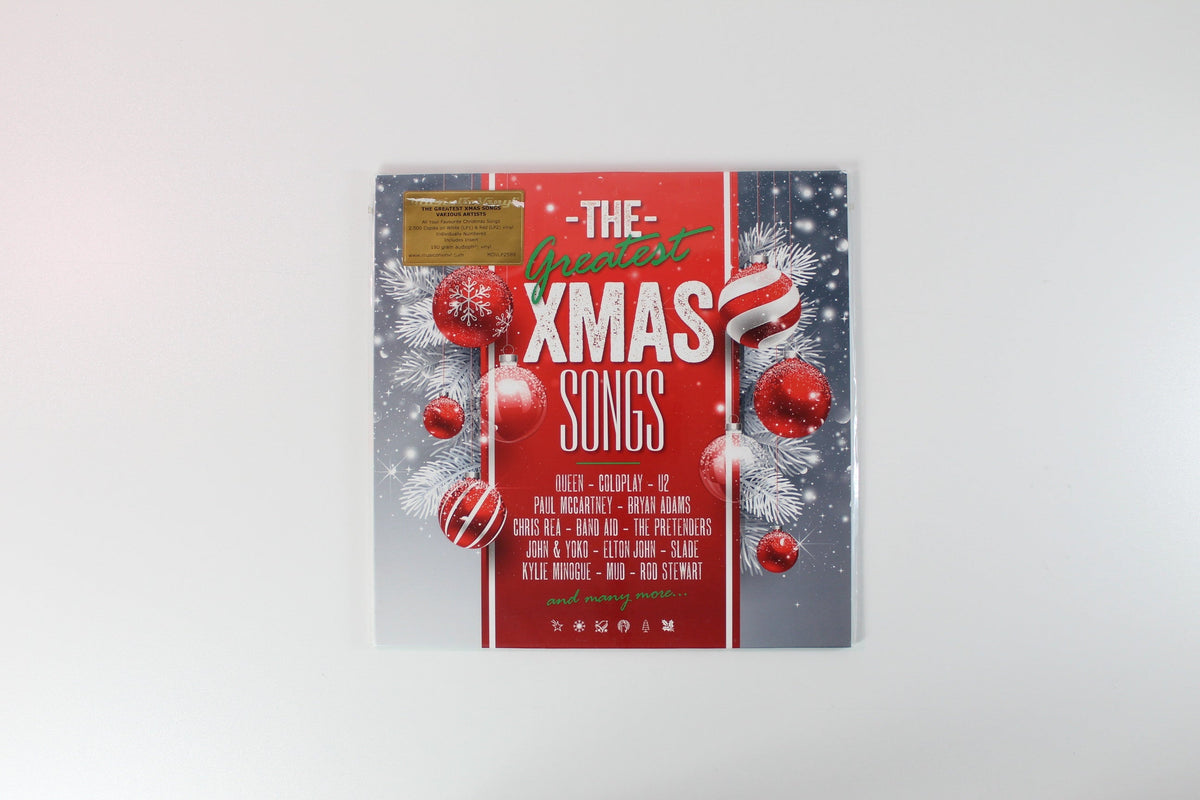 Various - The Greatest Xmas Songs on Music on Vinyl Ltd Numbered White / Red Vinyl