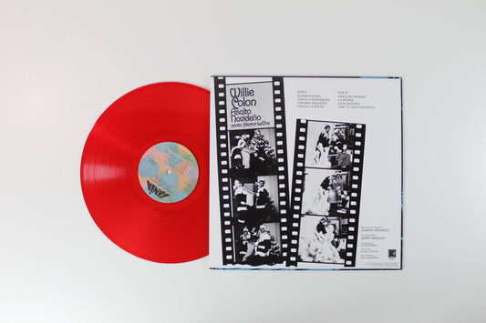Willie Colón Canta Hector Lavoe - Asalto Navideño on Craft Recordings RSD BF 2019 Ltd Translucent Red Vinyl Reissue