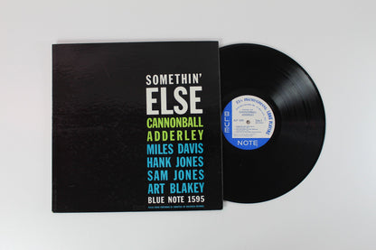 Cannonball Adderley - Somethin' Else on Blue Note Mono 47 W 63rd Deep Groove 1959 Repress