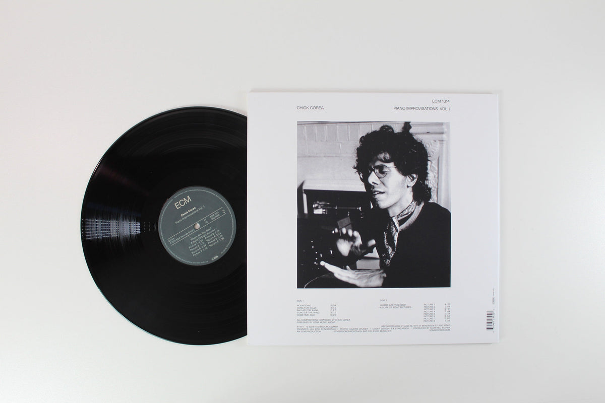 Chick Corea - Piano Improvisations Vol. 1 on ECM Records - Luminessence Series