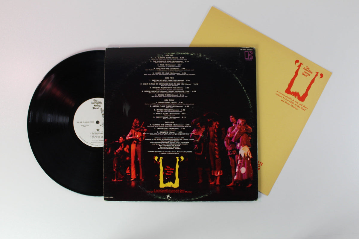 The Incredible String Band - U on Elektra - Promo