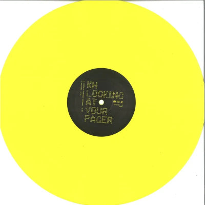 KH (Kieran Hebden) - Looking At Your Pager/Only Human (Yellow 12" Vinyl)