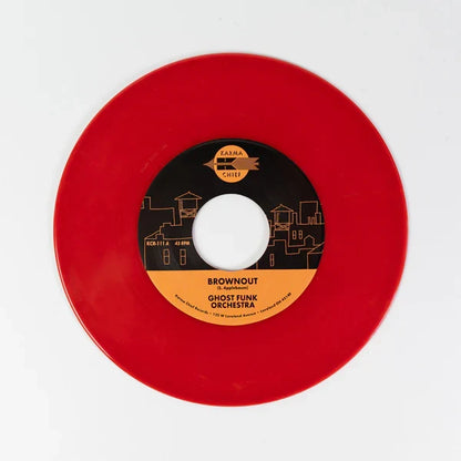 Ghost Funk Orchestra - Brownout / Boneyard Baile [7" Fire Red Vinyl]