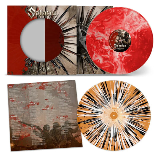 [PRE-ORDER] Sabaton - The Last Stand [Bloodstone Marbled & Spartan Sunset Splatter Vinyl] [Release Date: 09/18/2026]