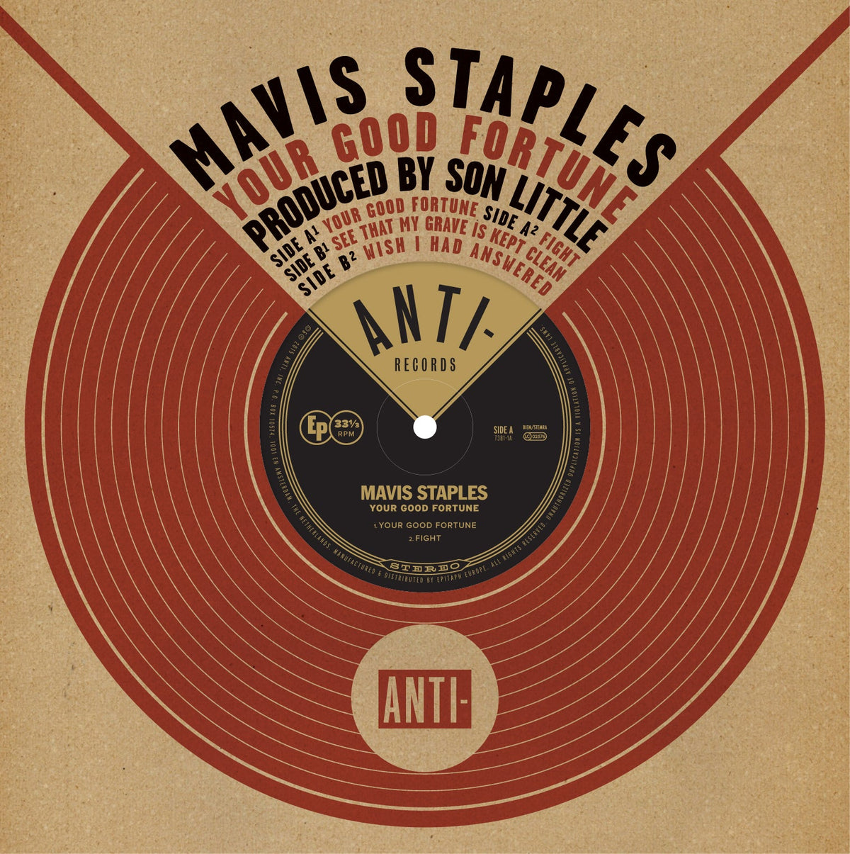 Mavis Staples - Your Good Fortune [10"]