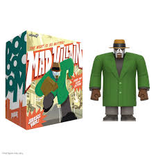 Madvillain ( MF DOOM ) Super7 ALL CAPS - 16" Poseable ReAction Figure (Limited Edition, 20th Anniversary)