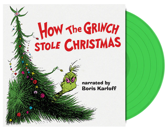 How The Grinch Stole Christmas - Soundtrack Album: Narrated by Boris Karloff LP (Green Vinyl)