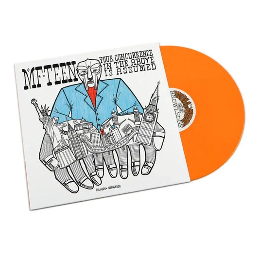 The Pro-Teens - MF-TEEN: Your Concurrence In The Above Is Assumed [Opaque Orange Vinyl]