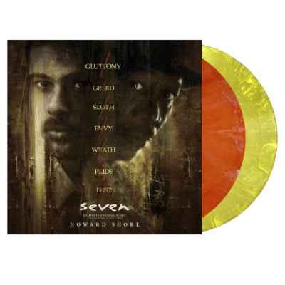 Seven (Se7en) - Original Motion Picture Score by Howard Shore ("Gluttony & Greed" Orange & Yellow Coloured 2LP Vinyl)