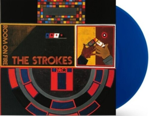 The Strokes - Room On Fire LP (Blue Colored Vinyl, Holland Pressing)