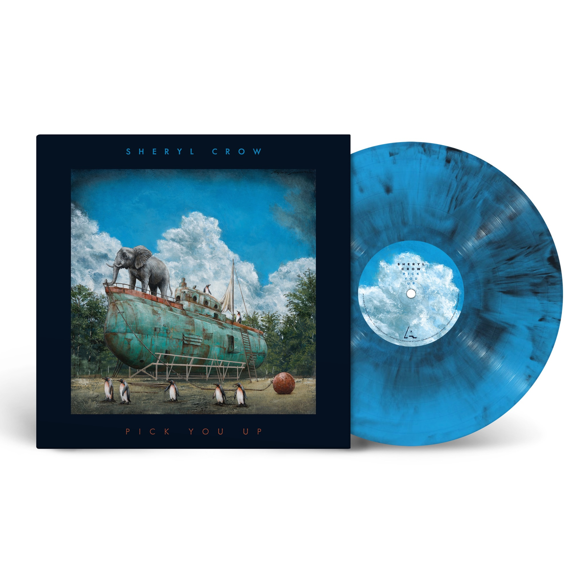 [PRE-ORDER] Sheryl Crow - Pick You Up [Indie-Exclusive Galaxy Blue Vinyl] [Release Date: 11/20/2026]