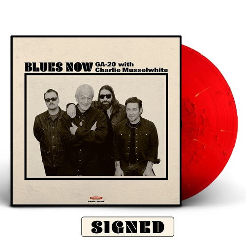 GA-20 - Blues Now [Indie-Exclusive Red Splatter Vinyl]
